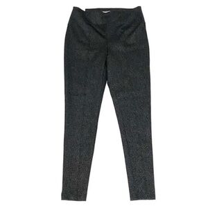 Rachel Zoe Size Medium Neutral Animal Print Leopard High Waist Ponte‎ Pants Work
